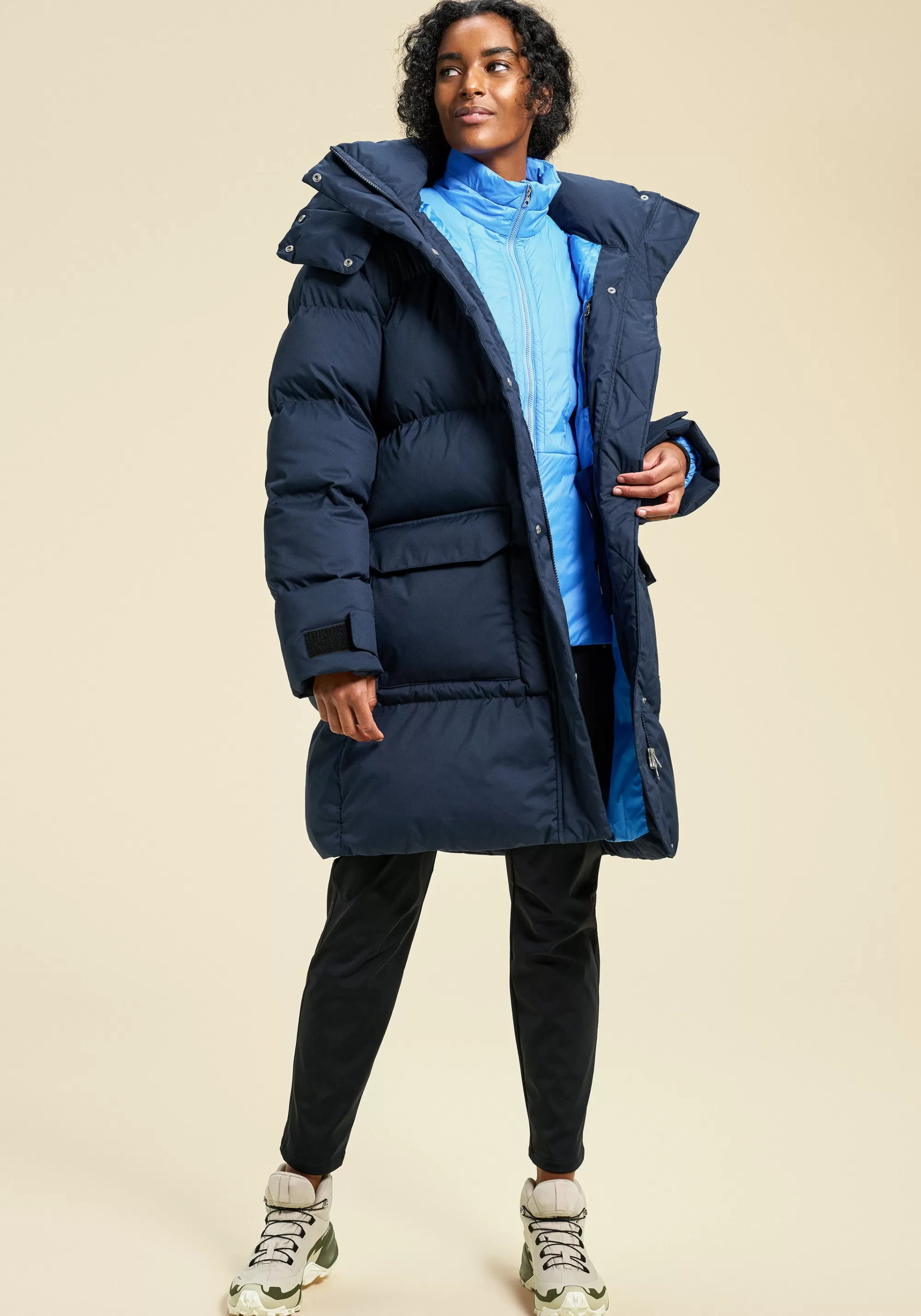 Casall Wear Forever Puffer Coat - Core Blue New