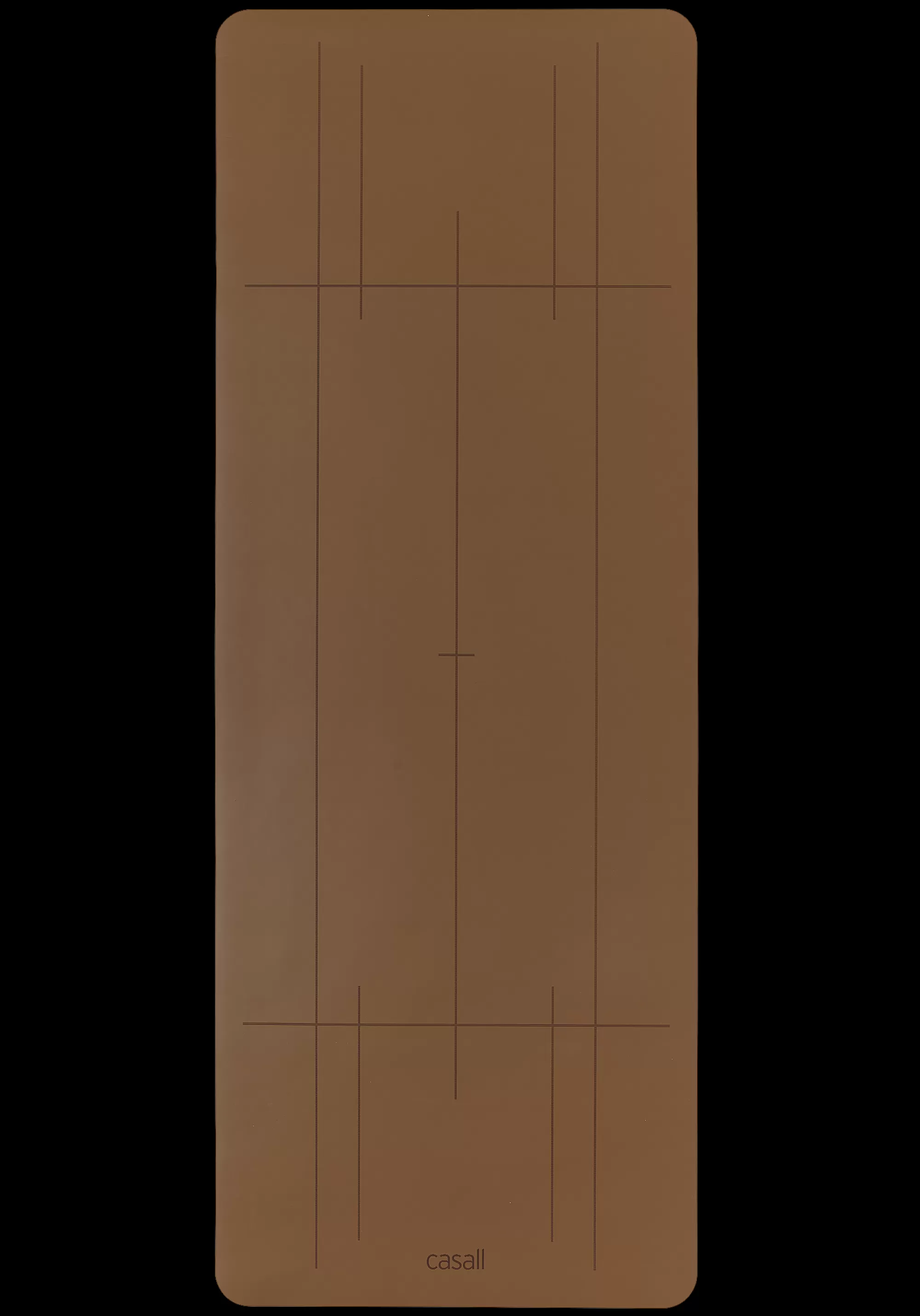 Casall Yoga Mat Grip&Cushion III 5mm - Vintage brown Cheap