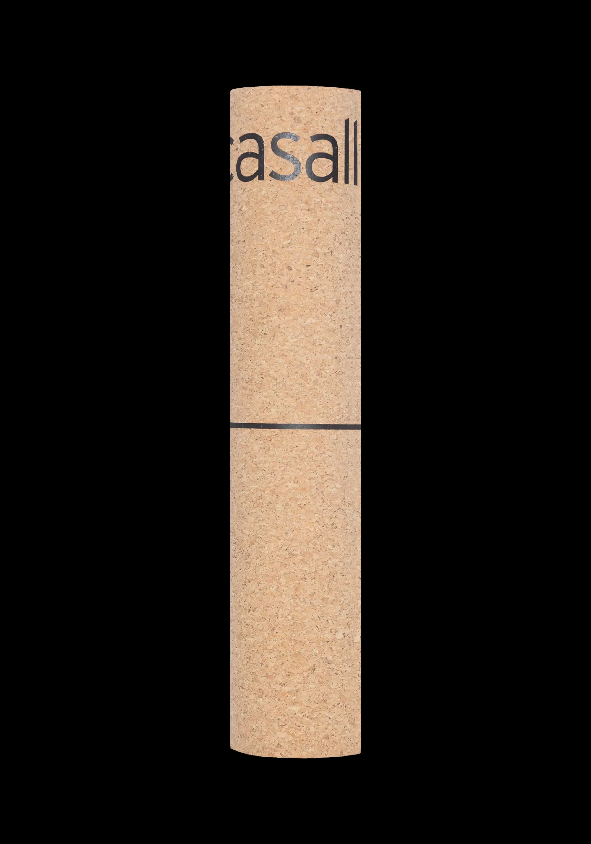 Casall Yoga Mat Natural Cork 5mm - Natural cork/black Online